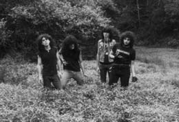 Original backline in 1986